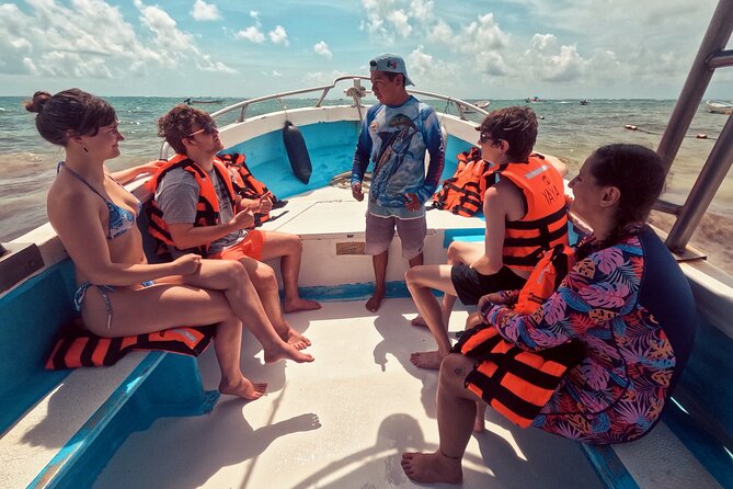 1.5 hours Snorkeling at Tulum's paradise reef - Tulum’s ruins from the water