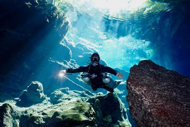 1 day of diving in Cenotes price for 2 certified divers - Kukulkan Offers a Second Setting