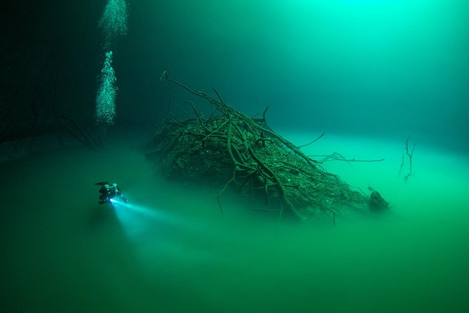 2 cenote divings (including one deep diving) for advanced divers in Tulum - Certification, health, and the limits of this experience