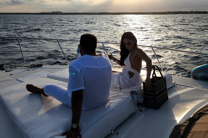 2 Hour Sunset - 47' Azimut, Tulum, Playa del Carmen, Riviera Maya - Snorkeling, paddle boards, and the real value of the activity