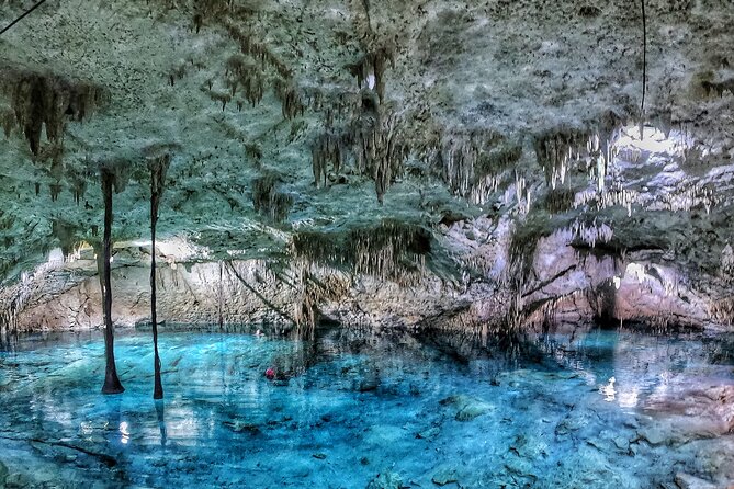 3 in 1 Private Tour Tulum Cenote and Snorkeling in the reef - Cenote Xunaan-Ha: clear freshwater after the sea