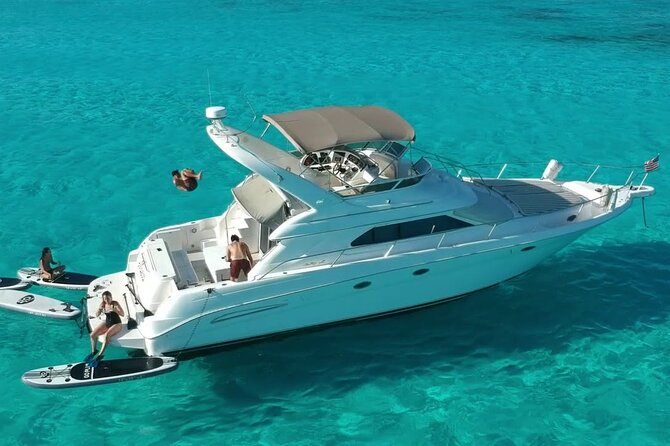 4 Hour - 51' Sea Ray, Tulum, Playa del Carmen, Riviera Maya - Leaving from Puerto Aventuras