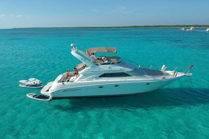 4 Hour - 51' Sea Ray, Tulum, Playa del Carmen, Riviera Maya - Cruising on the 51-foot Sea Ray