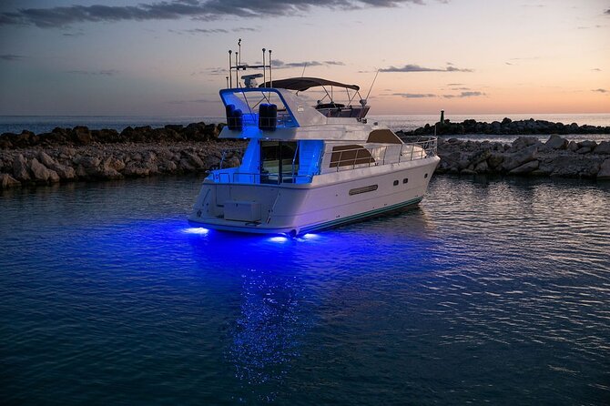 4 Hour - 60' Neptunus - Tulum, Playa del Carmen, Riviera Maya - Unlimited open bar and onboard comfort