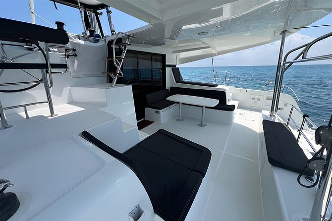 4 Hour Catamaran Experience in a Private 42' Lagoon - Setting sail from Puerto Aventuras