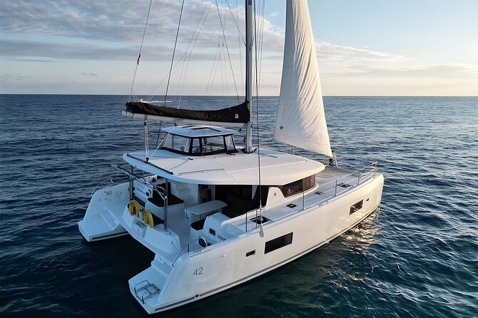 4 Hour Catamaran Experience in a Private 42' Lagoon - Four hours, well used