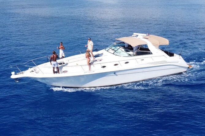 4 hours - Private 48ft Yacht all inclusive in Tulum and Playa del Carmen - What the four-hour schedule really gives you