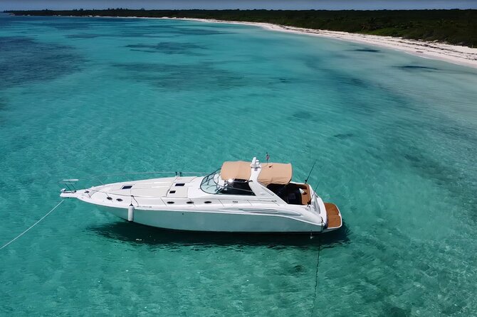 4 hours - Private 48ft Yacht all inclusive in Tulum and Playa del Carmen - Who will enjoy this boat day most