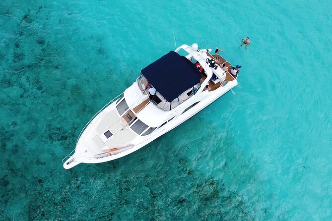 4 hours snorkel & beach tour - Private Yacht 47 ft - Choosing between the 45-minute reef route and the 20-minute cove