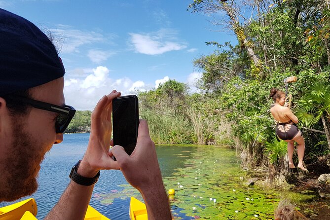 4 Private Cenotes, Zip-Lines, Canoes & Mayan Village with Delicious Lunch - Booking, pickup, and cancellation details