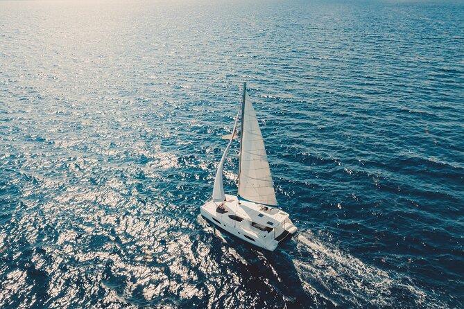 5H Private 44' Catamaran All-Inclusive - Tulum & Playa del Carmen - Cruising the Riviera Maya coast on the return