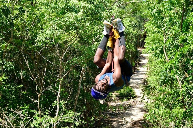 Activities Atv (single) Zipline and Cenote From Playa del Carmen - Six ziplines above the jungle