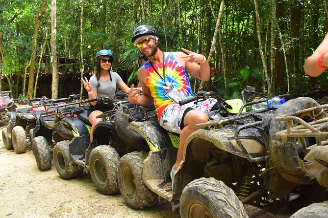Activities Atv (single) Zipline and Cenote From Playa del Carmen - Lunch after the action