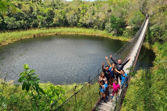 Adventure in a Private Mayan Community - Hanging Bridges and Two Ziplines