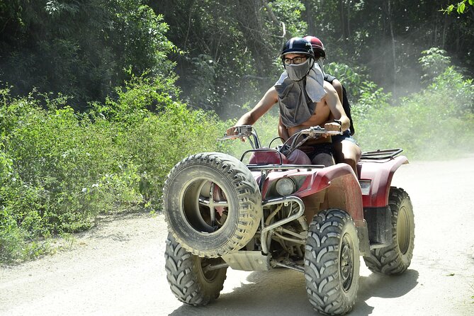 Adventure in ATV, Cenote swimming, snack & transportation - My call: book it for action, not for a long swim