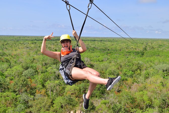 Adventure in the Mayan Jungle with ATV and Zip Line in Tulum - The cave cenote is the reason to choose this tour