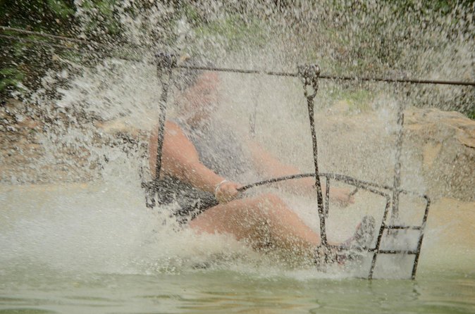 Adventure with ATV Rides, Zip Lines and Cenote at Tulum Jungle - Five zip lines through the trees