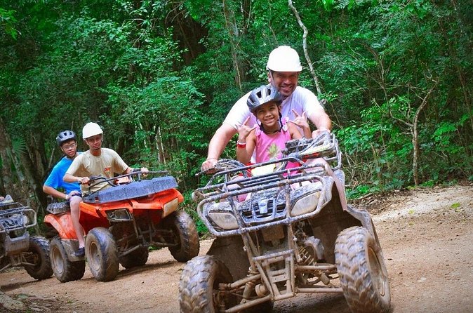 Adventure with ATV Rides, Zip Lines and Cenote at Tulum Jungle - Pickup between Akumal and Playa del Carmen