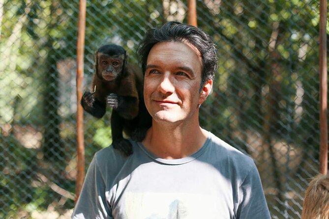 Akumal Monkey Sanctuary - Meeting Rescued Animals at Akumal