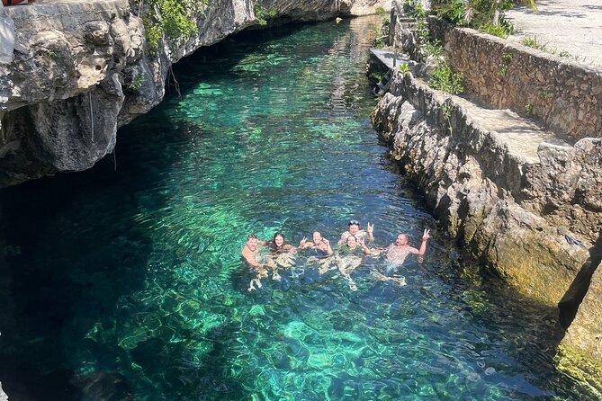 All-Inclusive! Tulum Ruins, Tequila Tasting + Swim in 3 Cenotes in Small Group! - Three cenotes, three very different swims