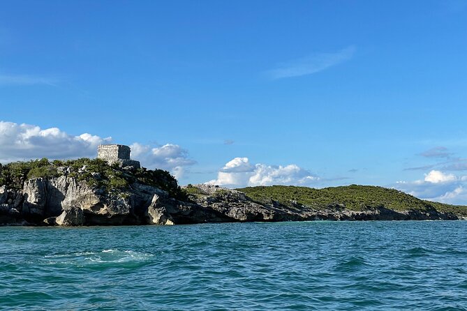 All-Inclusive! Tulum Ruins, Tequila Tasting + Swim in 3 Cenotes in Small Group! - Tulum ruins: choose the walk or the boat