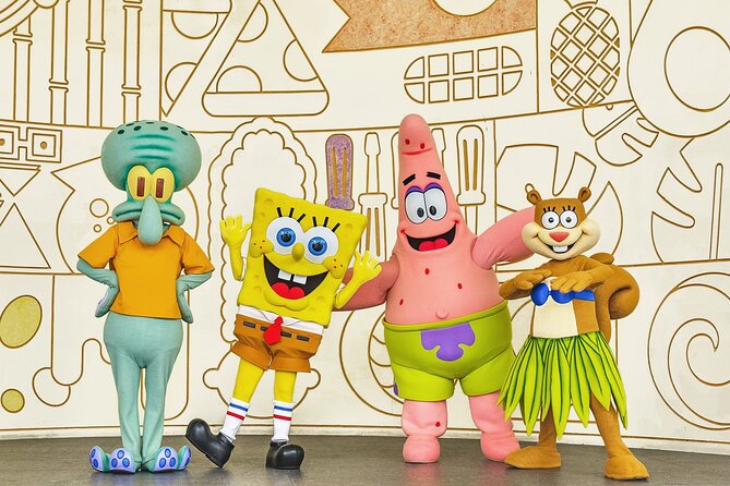 Aqua Nick - Water park Riviera Maya - Nickelodeon characters and the sliming program