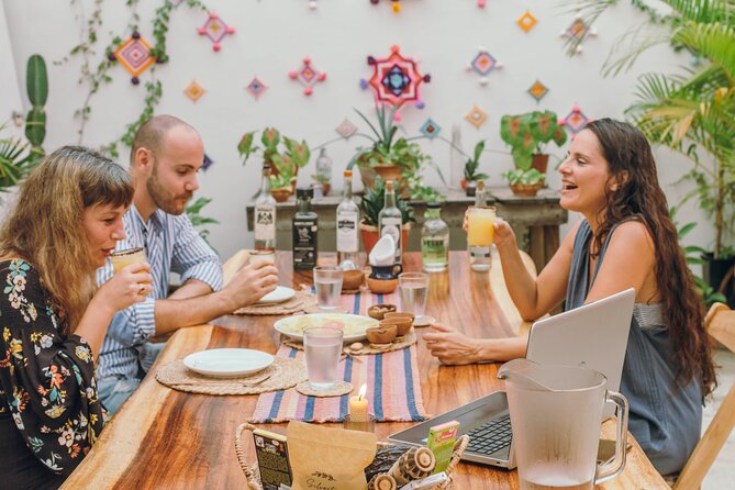 Artisanal Mezcal and Fine Chocolate Tasting - A private patio in La Veleta