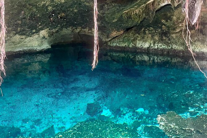 ATV cenote tour Tulum – Mayan Jungle ATV & Cavern Experience - Entering Nohoch cenote