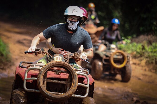 ATV & Horseback Ride with Ziplines Cenote from Playa del Carmen - Snack, tequila tasting, and the limits of the package