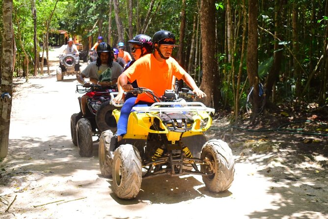 ATV Tour from Tulum or Riviera with Ziplines and Cenote Swim Day - Three big activities in one Tulum day