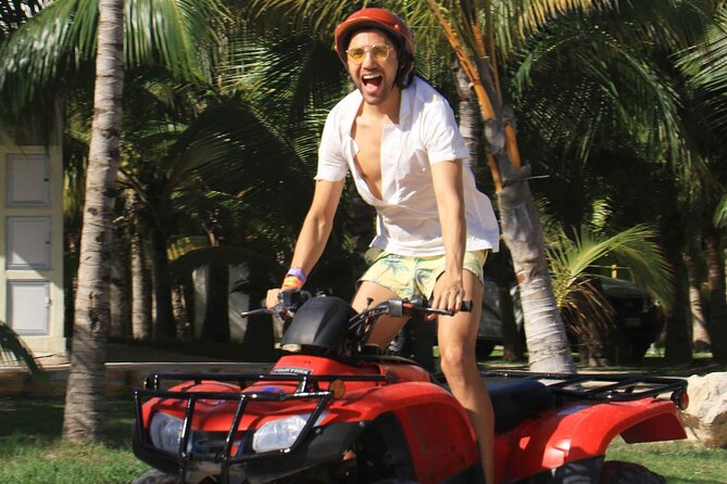ATV with Speedboat, Waverunner, or Parasailing - Parasailing for a quieter view from above
