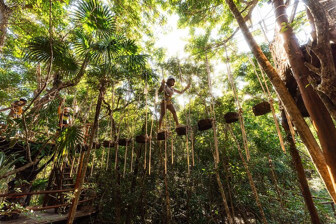 ATV, Zipline and Cenote at Extreme Adventuring with Tulum Pickup - Cenote Verde Lucero: The Cool Finish