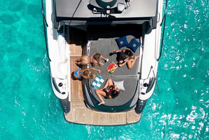 Cancun: 4-Hour All Inclusive Luxury Yacht – 50' Cranchi - What the $2,100 price really means