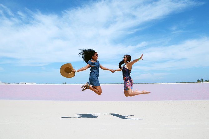Cancun tour Las Coloradas Pink Lagoon + Rio Lagartos Tour - Las Coloradas and the reality of pink water