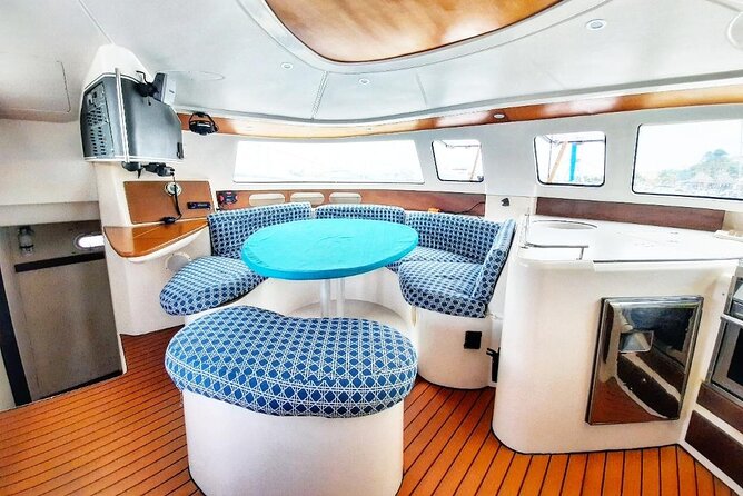 Catamaran Tour to Isla Mujeres Snorkeling with Buffet and Open Bar - What the Boat Experience May Really Be Like