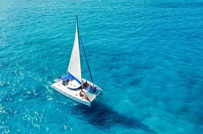 Catamaran Tour to Isla Mujeres Snorkeling with Buffet and Open Bar - Snorkeling Near Playa Norte