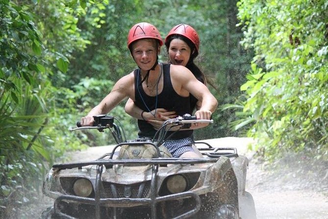 Cenote, Zipline & ATV Shared Combo 3x1 from Playa del Carmen & Cancun - Chicken fajitas and drinks after the action