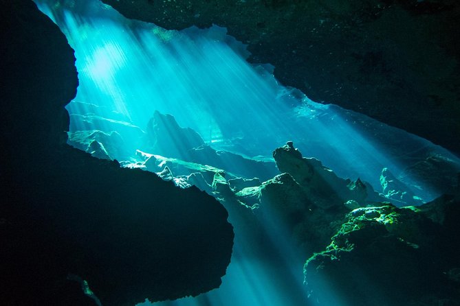 Cenotes diving - Ponderosa and Tajma Ha: open water to grand chambers