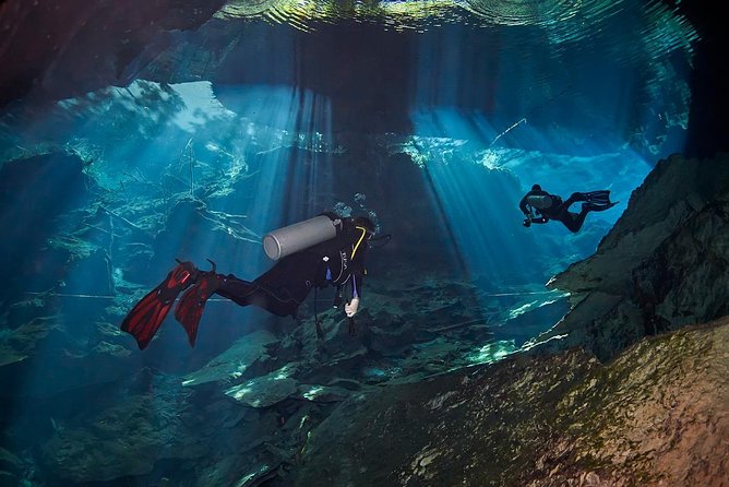 Cenotes diving - The guide team and level of support