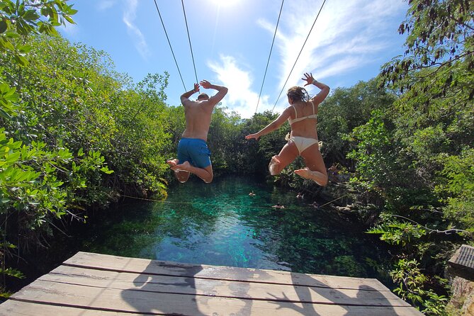 Cenotes Private Tour VIP - Cenote Xunaan Ha: Swimming, Jumping, and Open Air