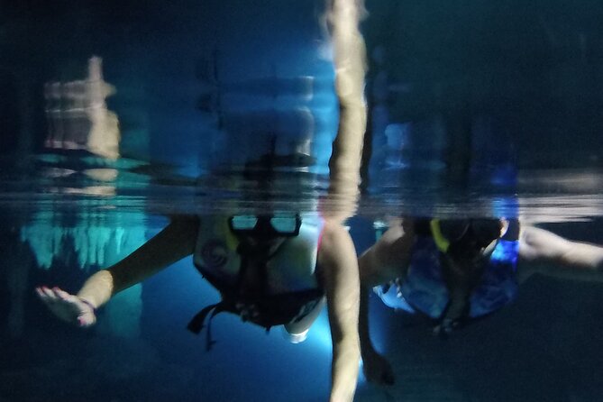 Cenotes Sacactum, Private tour. - The first stop: snorkeling at Cenotes Sac Actun