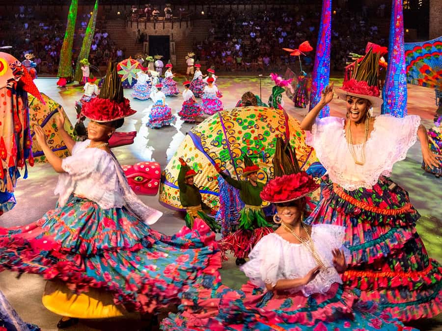 Check out the Night Show at Xcaret Park - Why the Production Works So Well