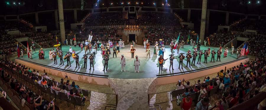 Check out the Night Show at Xcaret Park - Basic Ticket or Xcaret Plus?