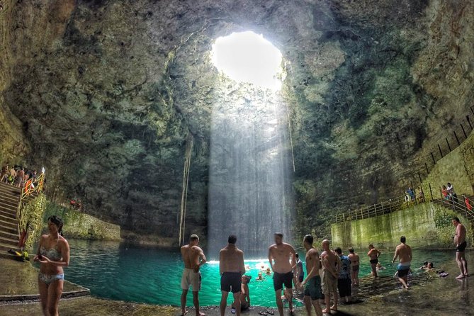 Chichen Itza, Cenote Hubiku, and Ek Balam- Small Group - Cenote Hubiku for swimming and lunch