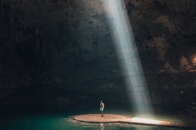 Chichen Itza + Cenote Suytun and Ikkil + Buffet and more! - Cenote Ik Kil for swimming