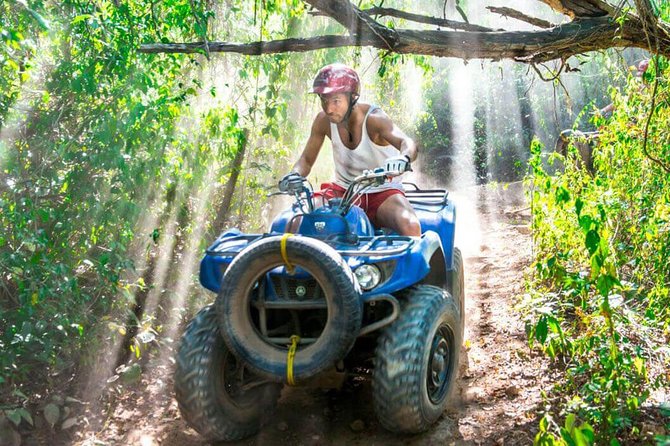 Coba Adventure: ATV, Rappel, Ziplines, Cenote, Archeological Zone Tour - ATV riding: fun, but keep expectations in check