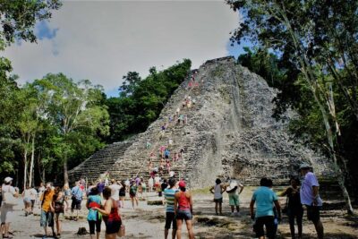 Coba and Tulum, cenote swim and buffet lunch