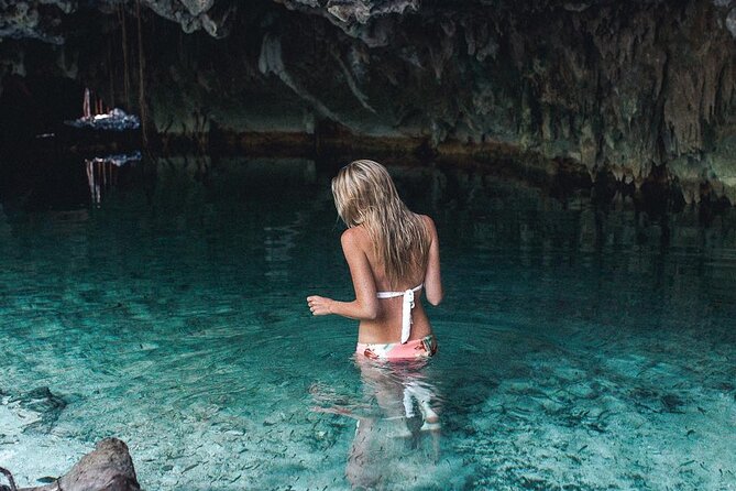 Dive into Tulum: Tour 3 Cenotes, from Riviera Maya - Luna adds jungle shade and filtered light
