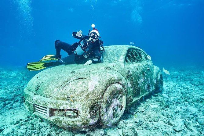 Diving in Cancun Underwater Museum of Art - The 8:00 a.m. start from Playa del Carmen