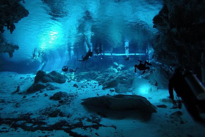 Dos Ojos Cenote Cavern Dive- The Barbie Line and The Bat Cave - The Bat Cave route and the second session